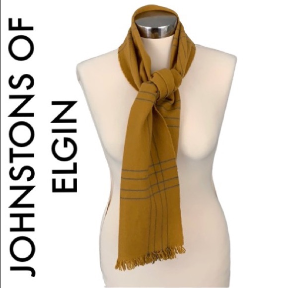 Johnstons of Elgin Other - JOHNSTONS OF ELGIN SCOTTISH WOOL SCARF